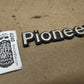 84-96 Jeep Cherokee XJ "Pioneer" Emblem Badge OEM Factory Fender Name Plate