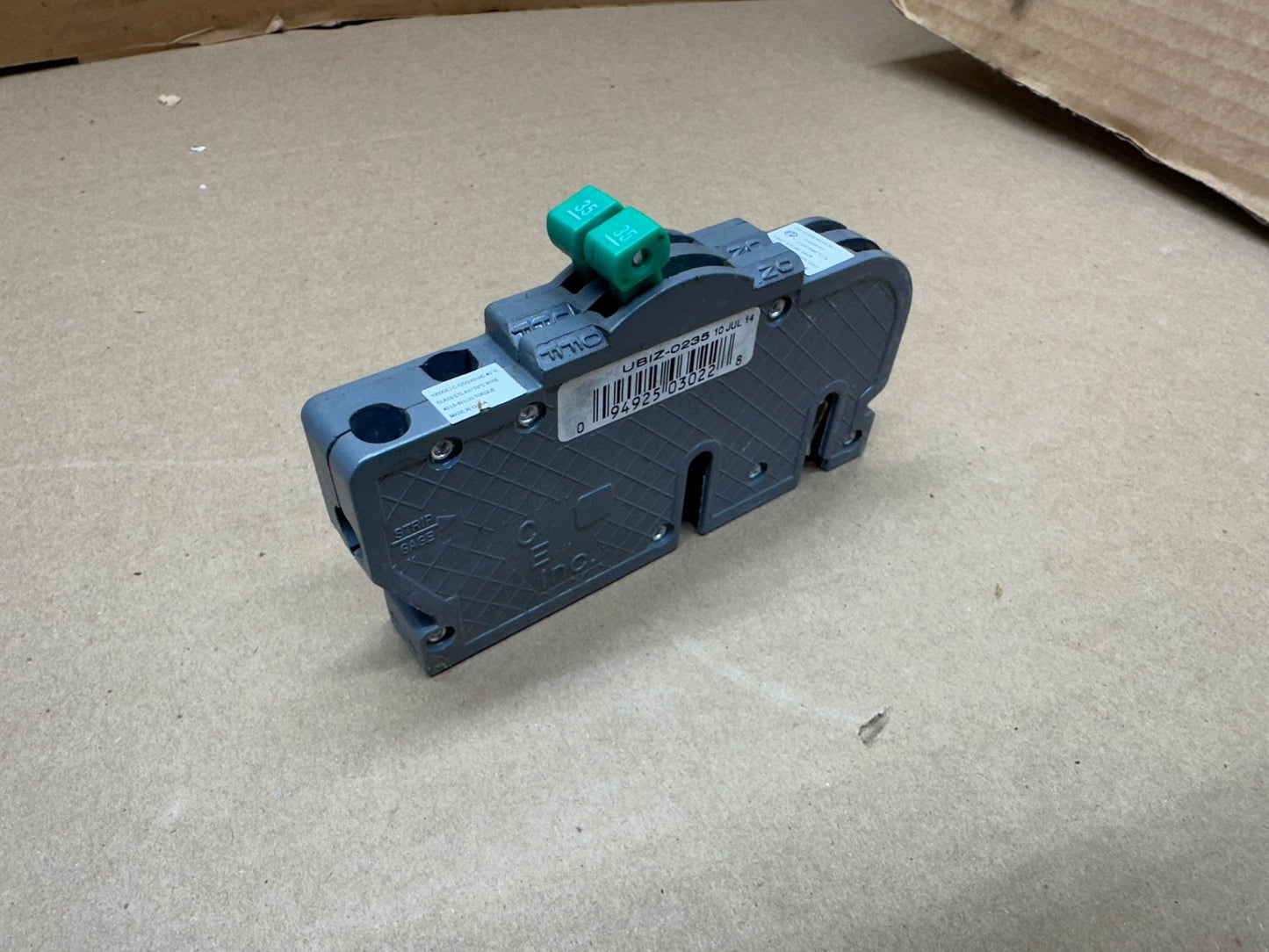 Ubiz0235 Zinsco Rc3835 Replacement Circuit Breaker Two Pole 35 amp Thin Fuse