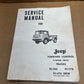 57-64 Jeep FC150 FC170 Shop Service Repair Manual PAPER BOOK Forward Control FC