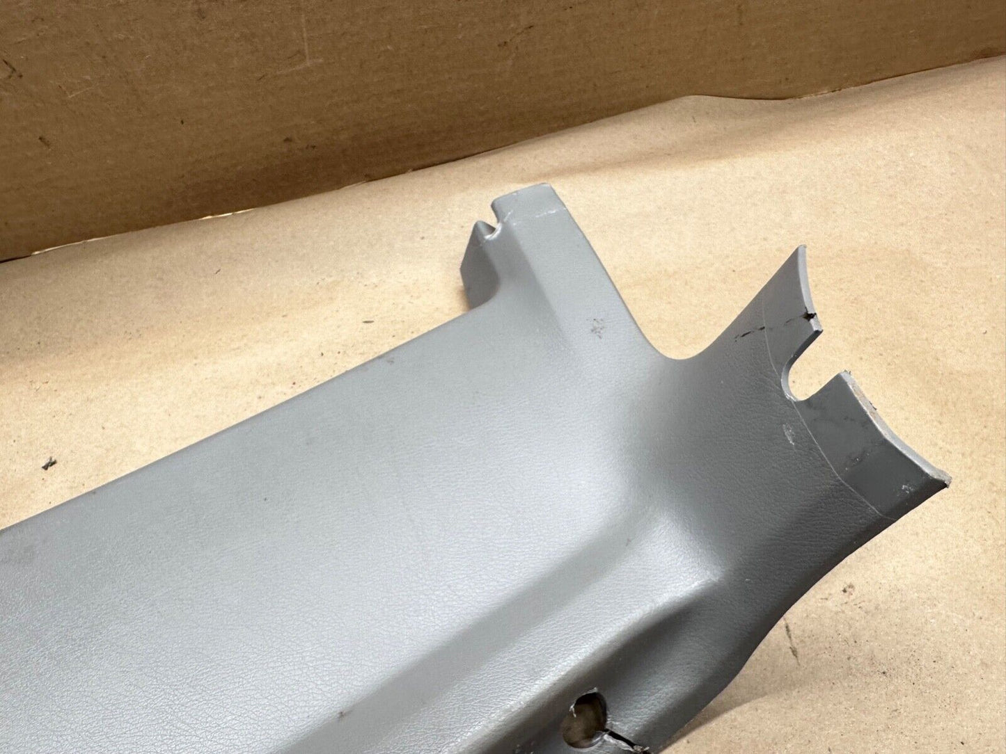 84-96 Jeep Cherokee XJ 2 door Right Rear Upper Trim Panel C pillar 2dr RR Gray