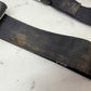 77-91 Jeep YJ CJ Rear Seat Lap Belts Back Seat Belt CJ5 CJ7 Wrangler Black OEM
