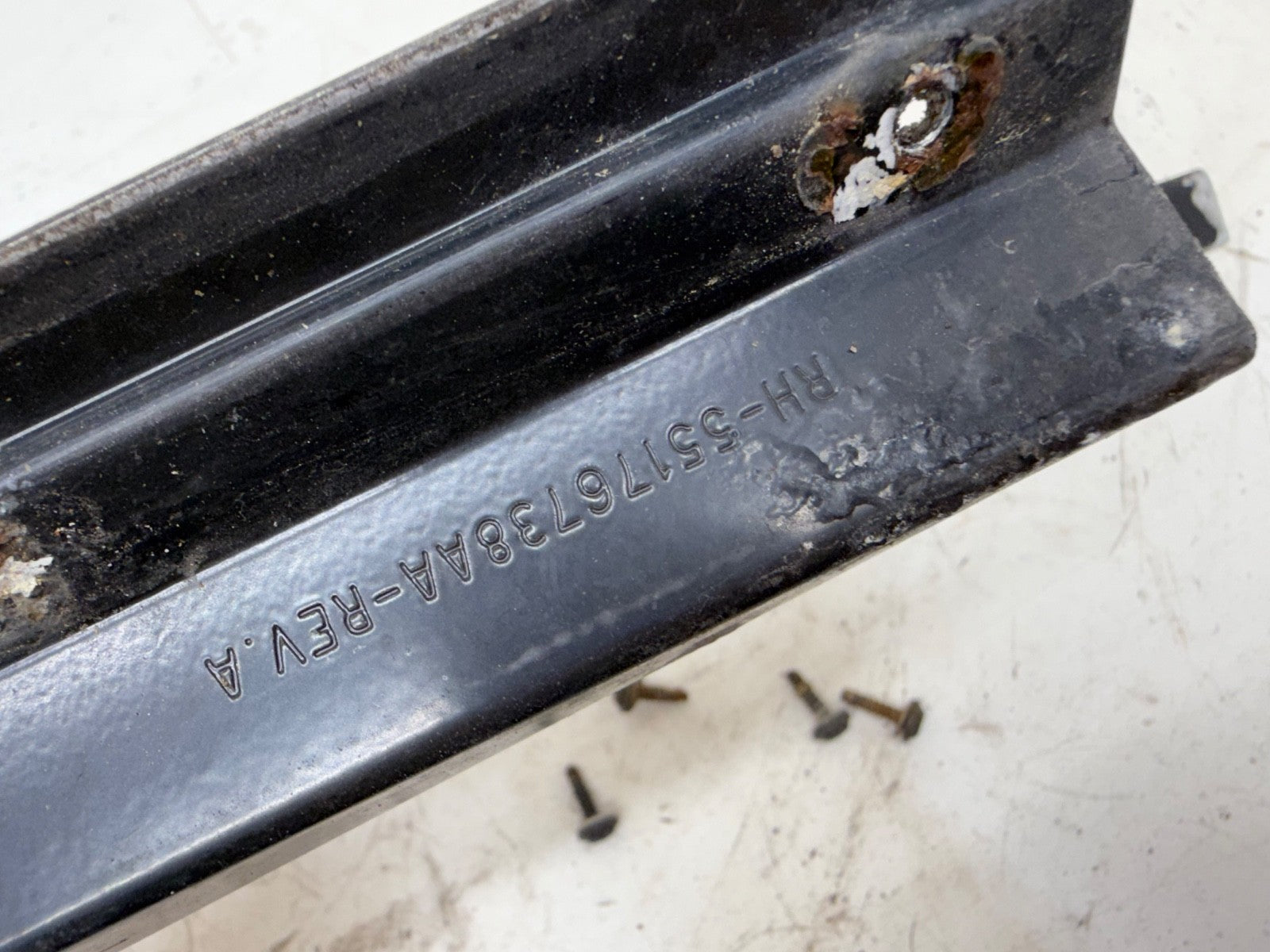 1997-2006 Jeep Wrangler TJ OEM Rear Soft Top Window Tailgate Bar Body Brackets