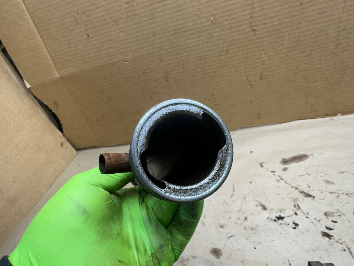 Jeep Willys CJ CJ5 4 Cylinder Oil Filler Tube & Dipstick F-134 F134 OEM Factory