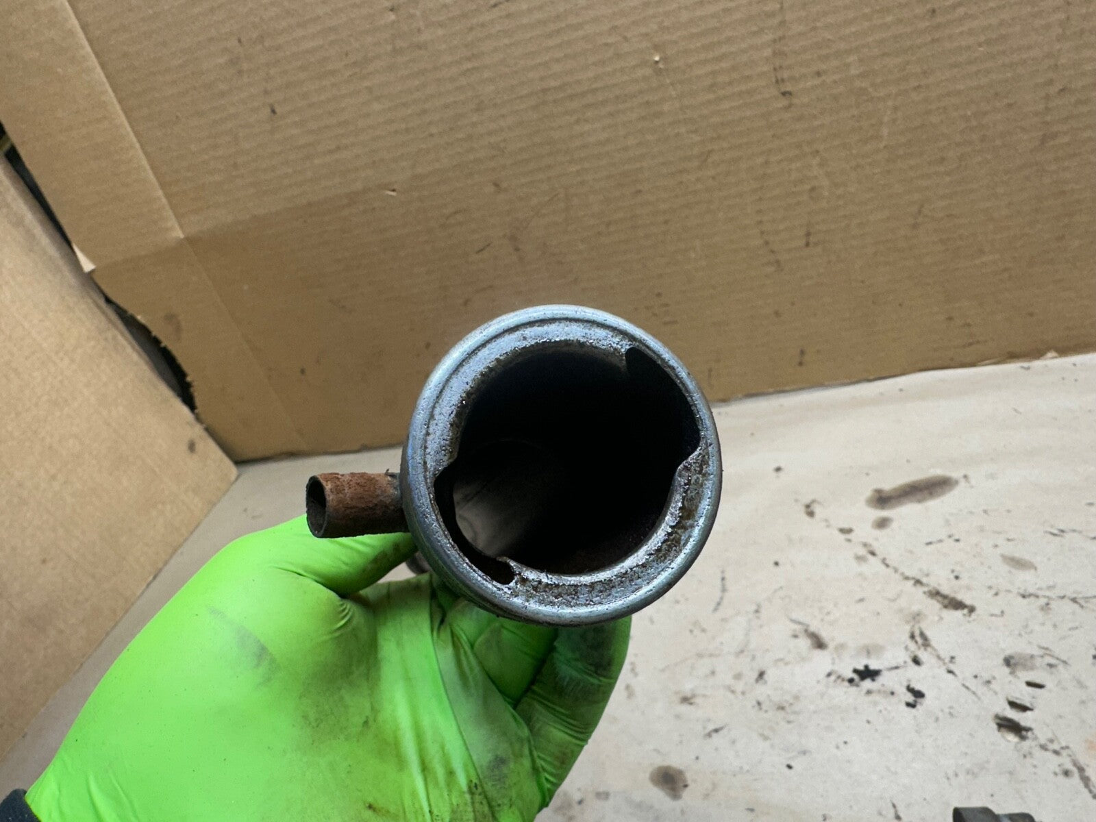 Jeep Willys CJ CJ5 4 Cylinder Oil Filler Tube & Dipstick F-134 F134 OEM Factory