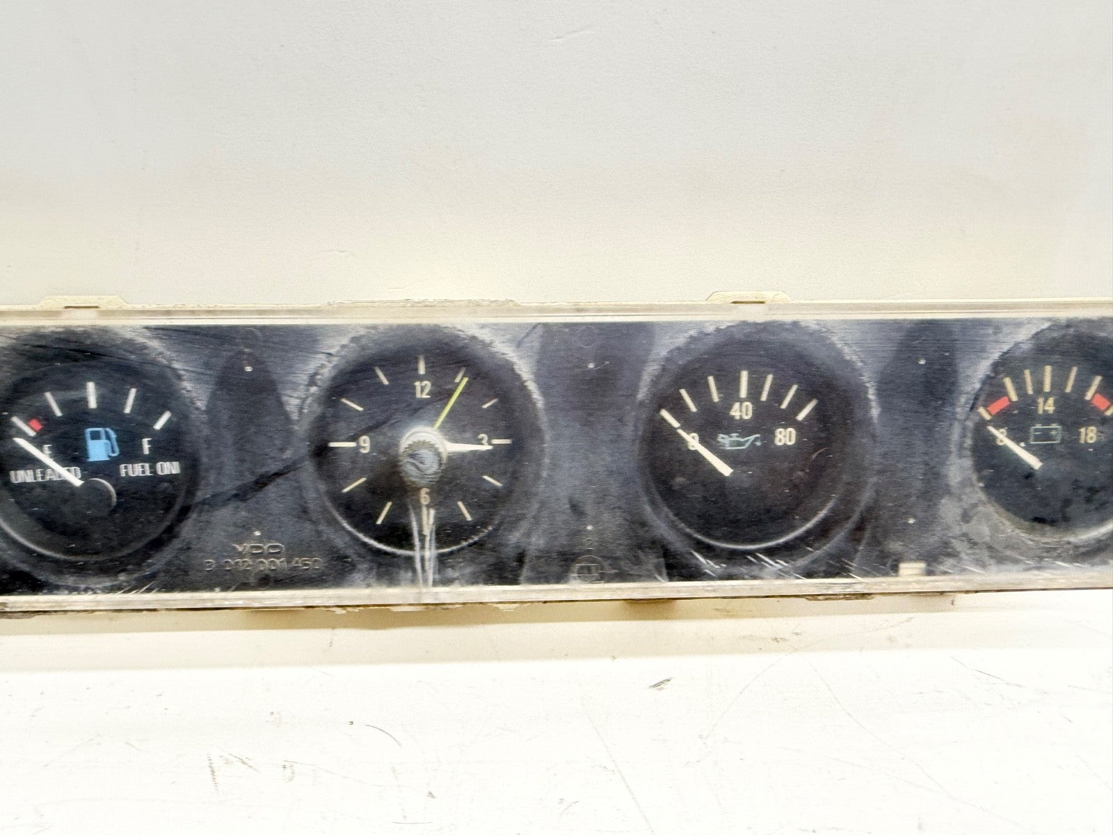 Jeep Wrangler YJ 87-90 Dash Instrument Center Gauge Cluster Temp Oil Volt Gas