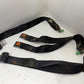 77-91 Jeep YJ CJ Rear Seat Lap Belts Back Seat Belt CJ5 CJ7 Wrangler Black OEM