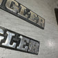 87-91 Jeep Wrangler YJ Side Body Tub Emblem Badge OEM Factory Rear Left Right OE