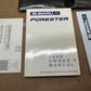 1999 Subaru Forester Owner’s Manual Set with Case Warranty and Case OEM Owners