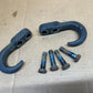 97-06 Jeep Wrangler TJ LJ Front Tow Hooks w/ Bolts Towhook Pair Hook