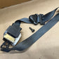 03-06 Jeep Wrangler TJ Drivers LF Seat Belt Retractor Charcoal Grey Seatbelt OEM