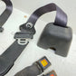 92-95 Wrangler Jeep YJ REAR SEAT BELTS SHOULDER BELT FEMALE BUCKLE BACK Set OEM