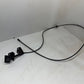 Jeep Cherokee XJ 87-96 Hood Release Cable Pull Mechanism Kick Panel OEM Factory