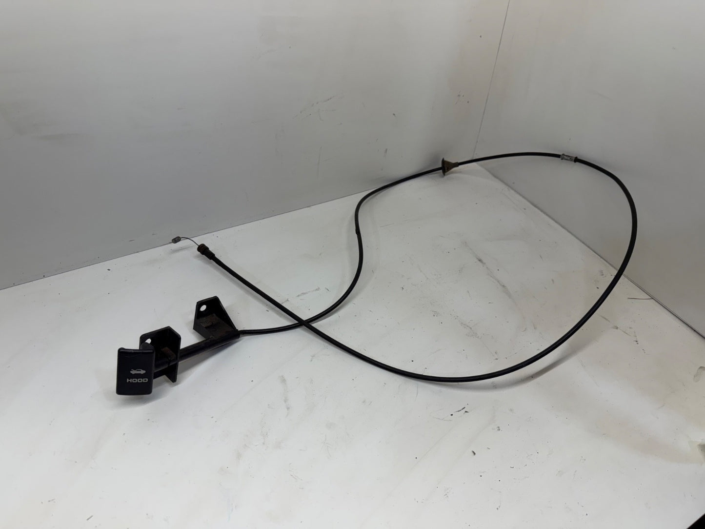 Jeep Cherokee XJ 87-96 Hood Release Cable Pull Mechanism Kick Panel OEM Factory
