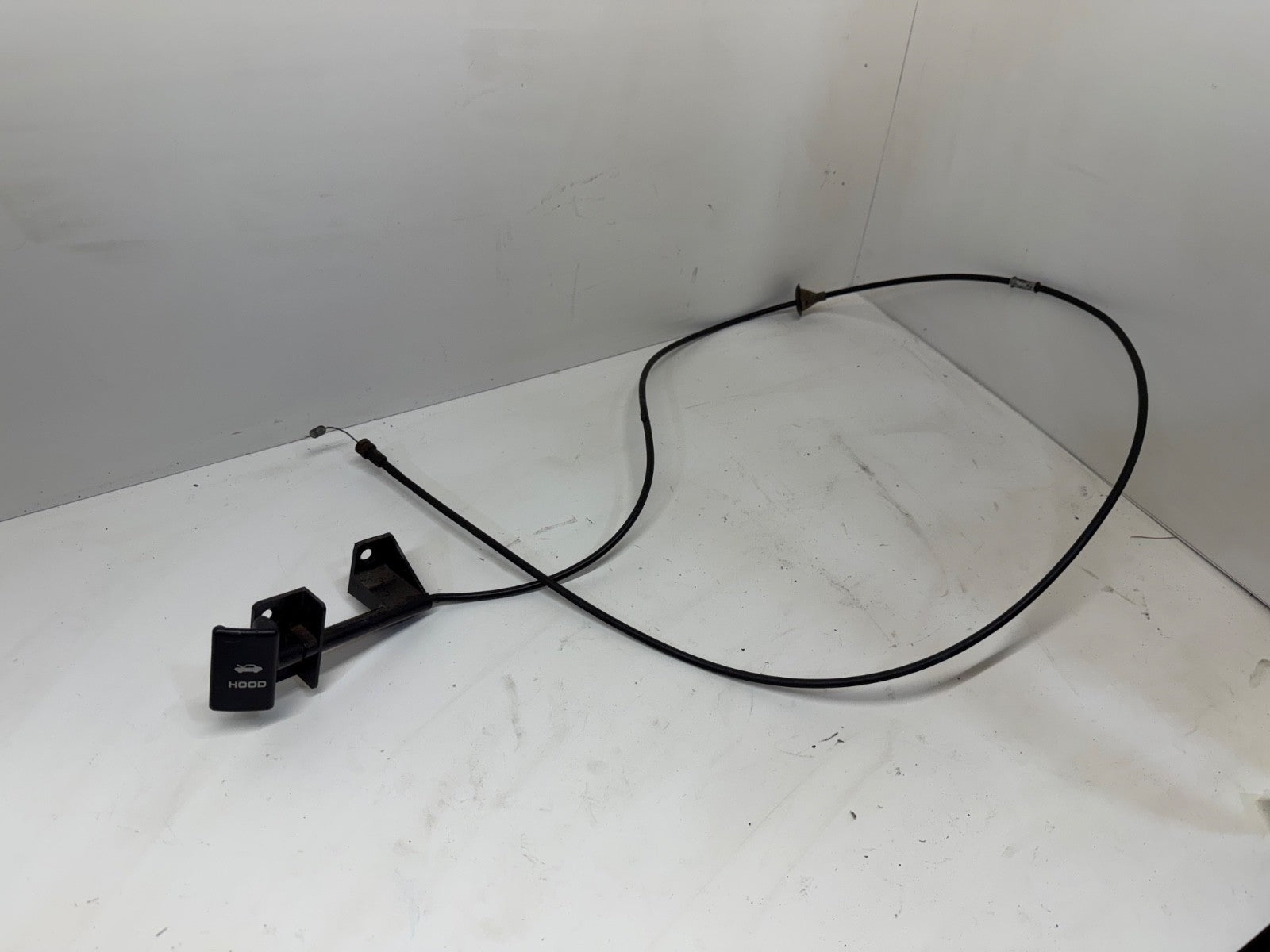 Jeep Cherokee XJ 87-96 Hood Release Cable Pull Mechanism Kick Panel OEM Factory