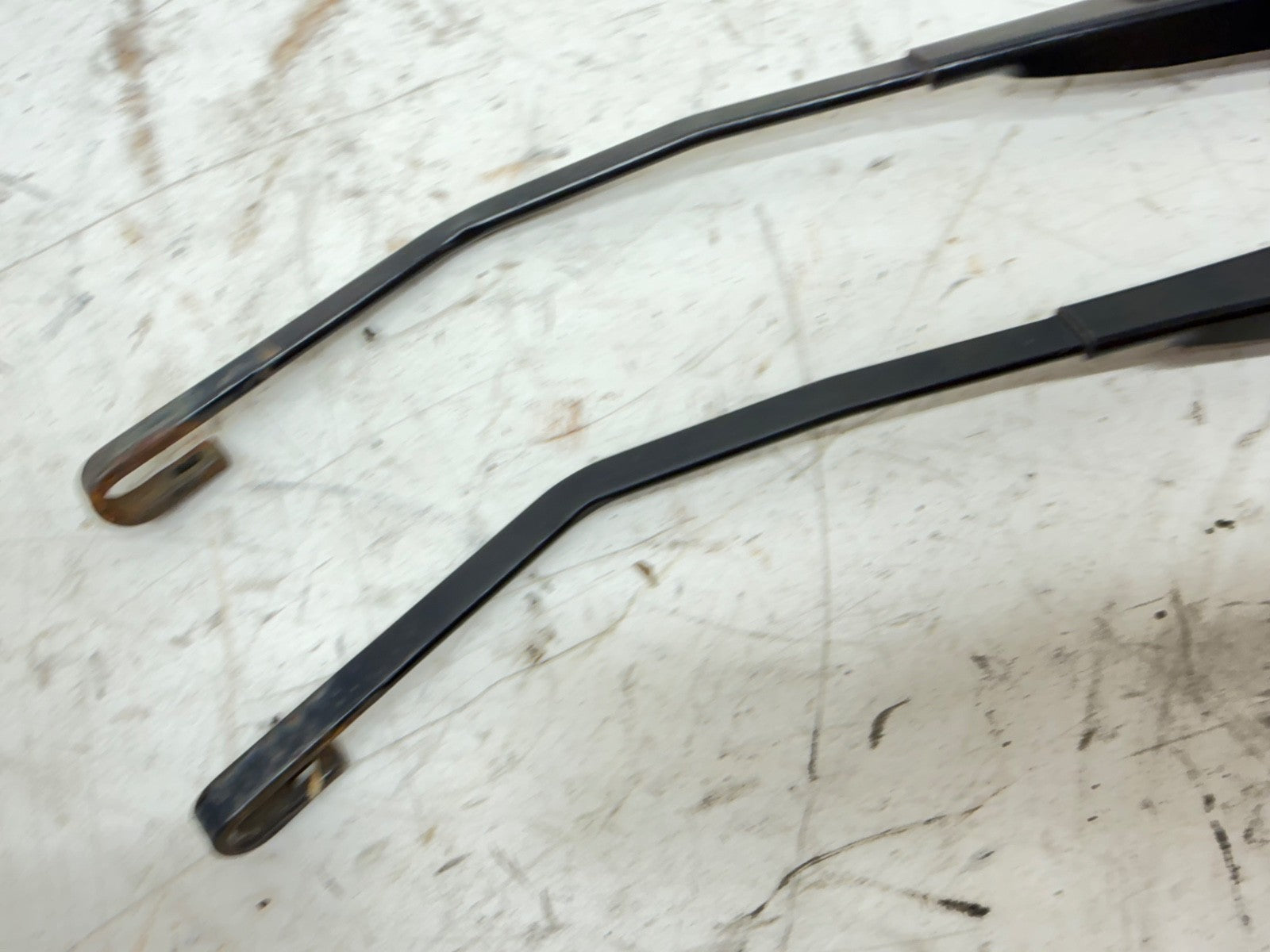 97-06 Jeep TJ Wrangler Left + Right Windshield Wiper Blade Arms PAIR Factory OEM