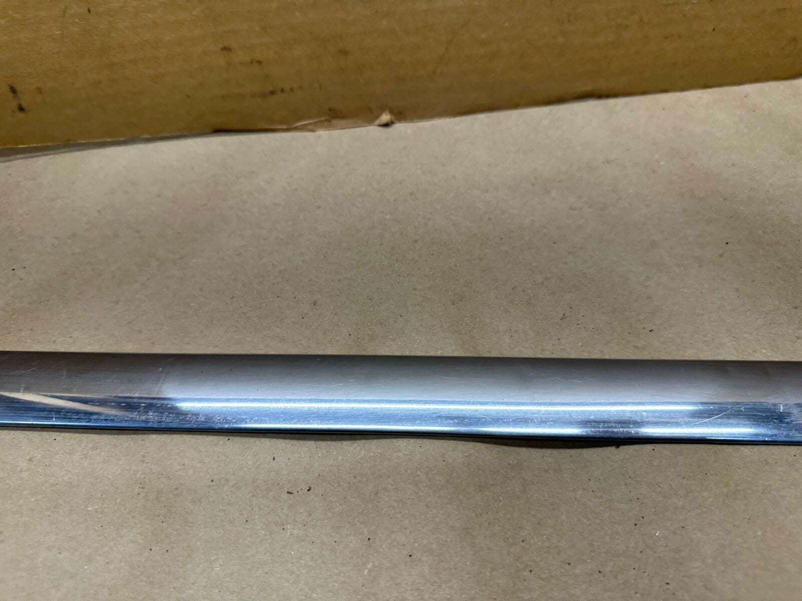 Jeep FSJ Grand Wagoneer Passenger Apillar Windshield Stainless Steel Trim Chrome