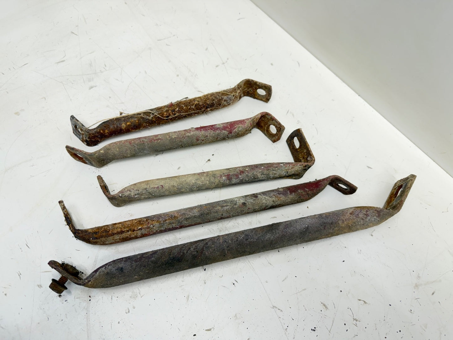 87-95 Jeep Wrangler YJ FENDER to Firewall Support Bar Set OEM Factory Rod Brace