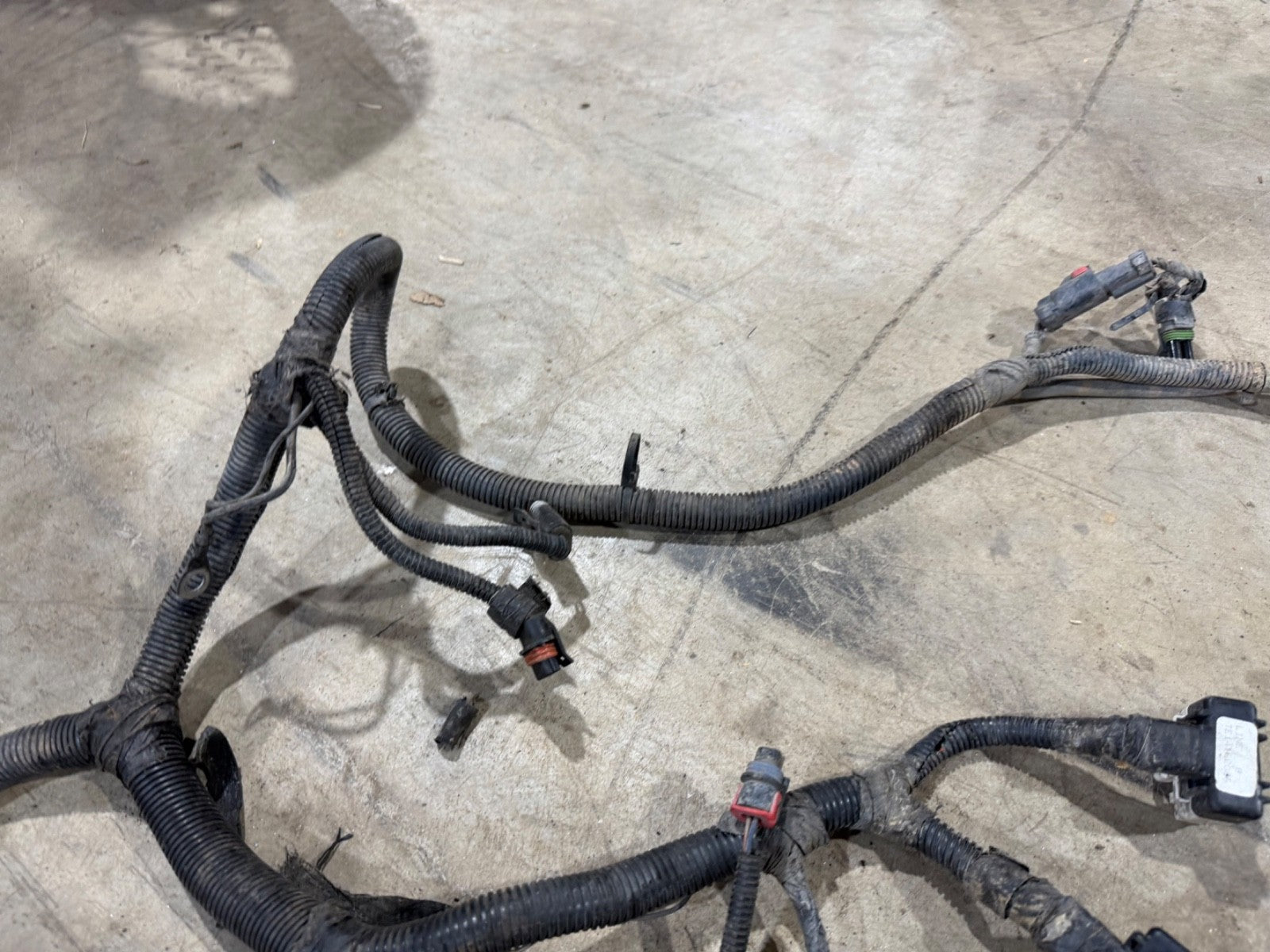 97 Jeep Wrangler TJ 1997 2.5L 4-Cylinder Manual ENGINE Wiring Harness NO A/C 2.5