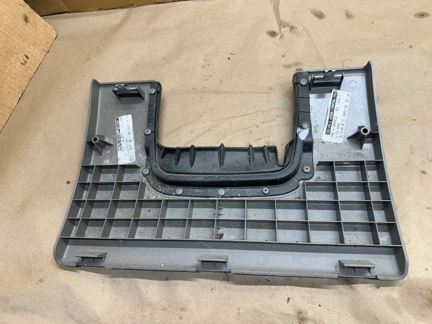 97-02 Jeep Wrangler TJ KHAKI TAN Under Steering Column Knee Bolster Trim Bezel