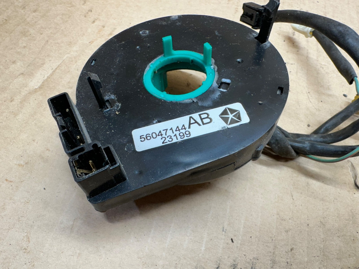 Jeep Wrangler TJ 03-06 Clock Spring 56047144AB OEM Steering Wheel Horn Factory