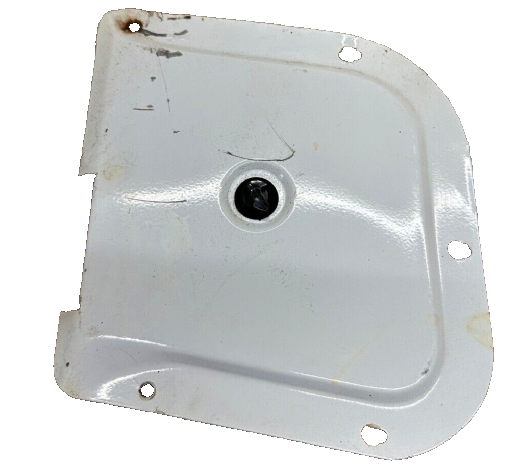 92-95 Jeep Wrangler YJ Full Door Latch COVER White Left Driver Side Plate Trim