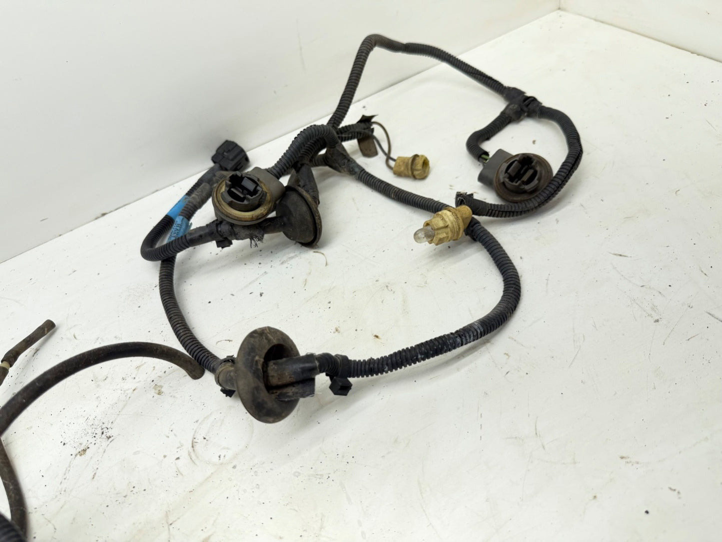 Jeep Wrangler TJ 97 ONLY Grille Headlight Wire Harness Wiring 1997 Head Light OE