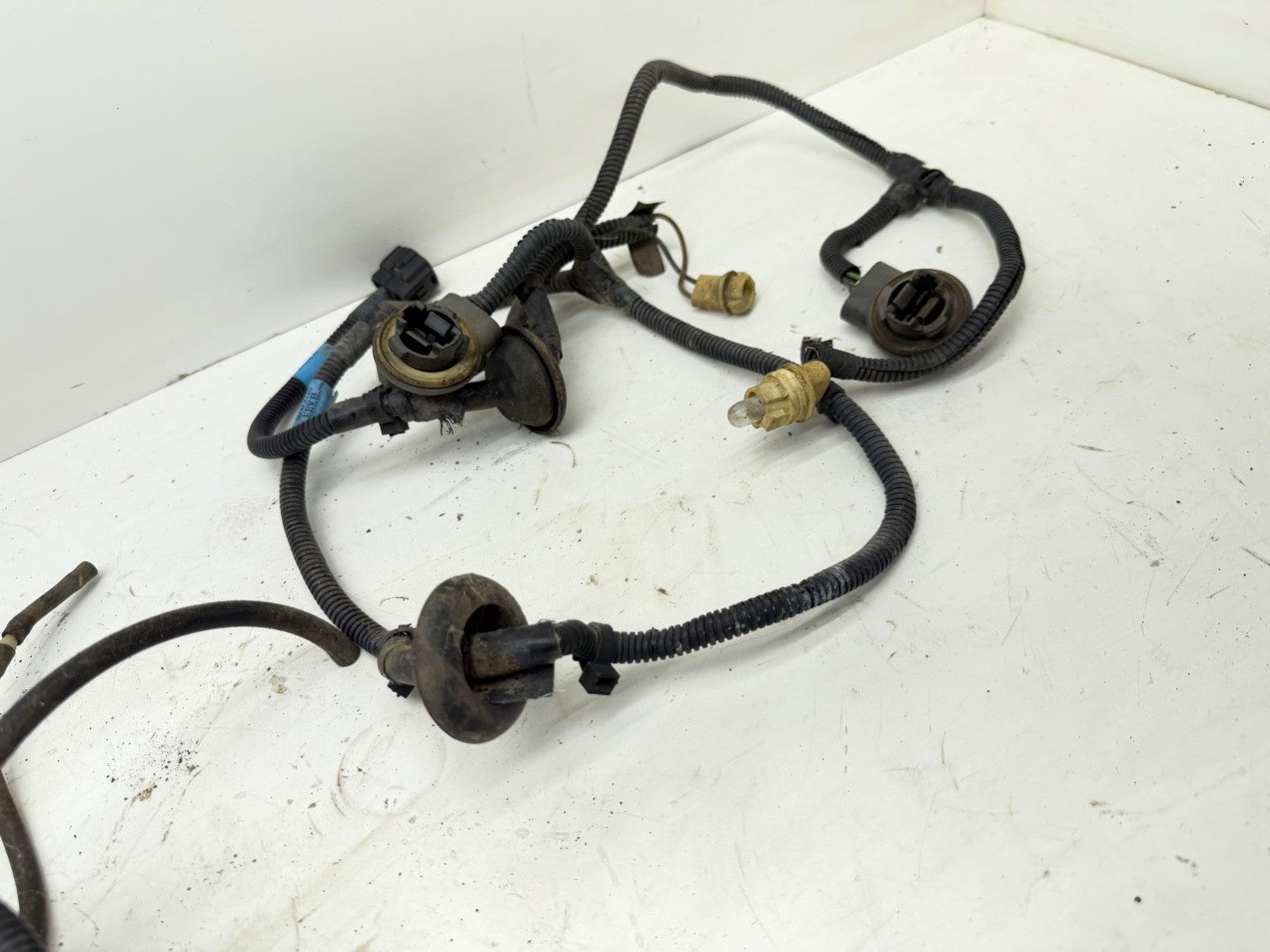 Jeep Wrangler TJ 97 ONLY Grille Headlight Wire Harness Wiring 1997 Head Light OE