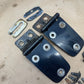 97-06 Jeep TJ Wrangler Hood Hinges Pair w/ Hardware OEM Black Factory Bolts OE