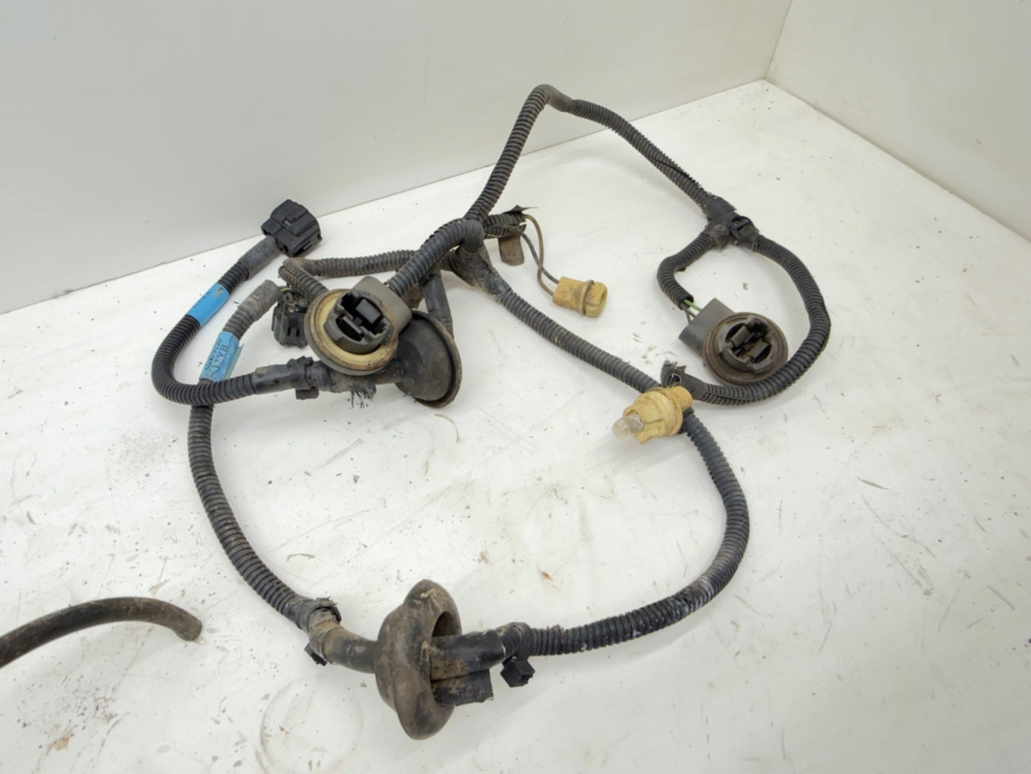 Jeep Wrangler TJ 97 ONLY Grille Headlight Wire Harness Wiring 1997 Head Light OE