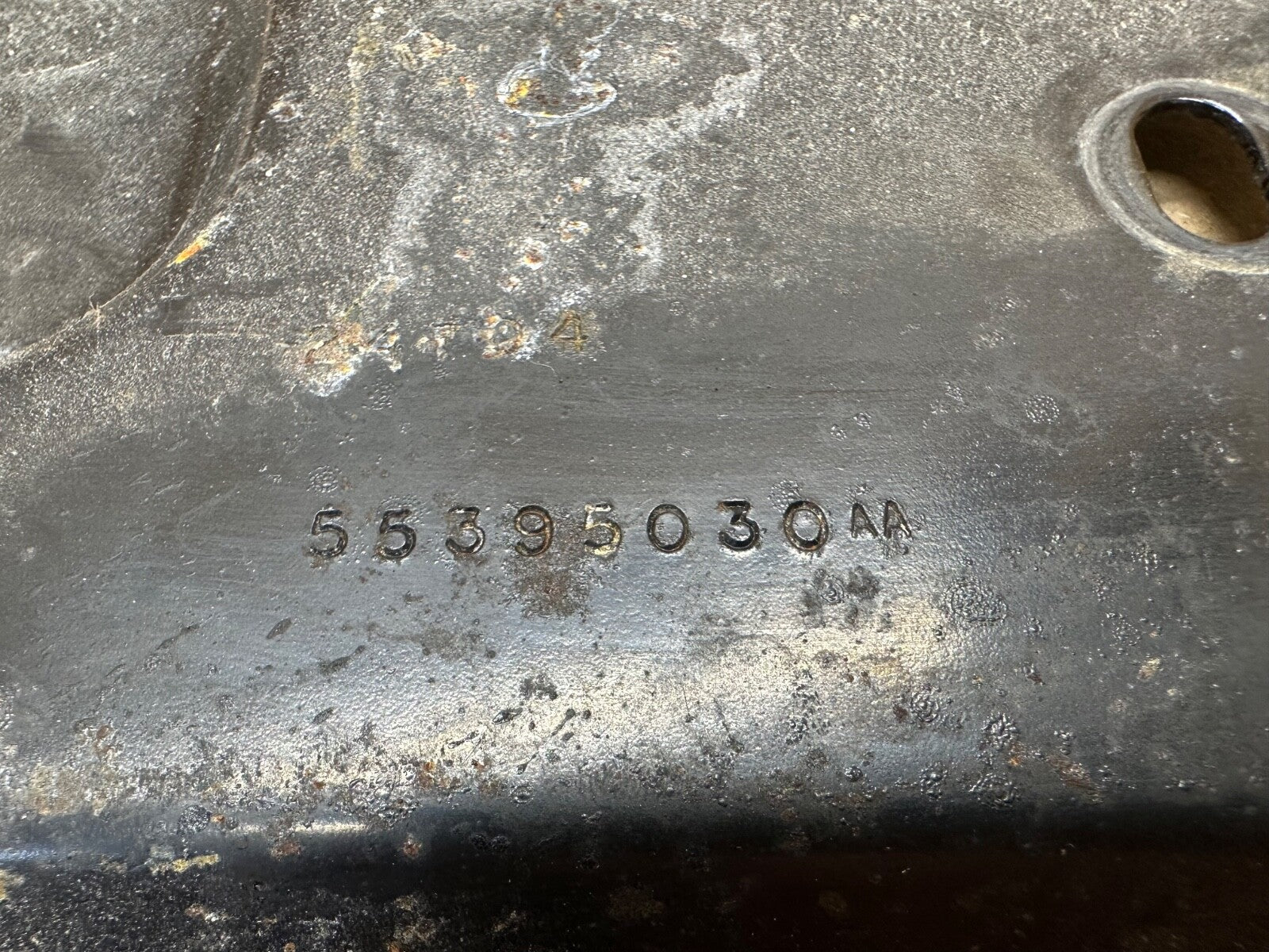 Jeep Wrangler TJ 03-06 Wheel Well Shield Metal Plate Splash Evap Canister OEM