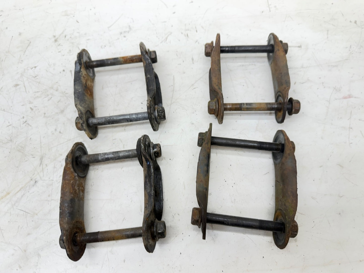 87-95 Jeep Wrangler YJ Shackles Shackle Front Rear Leaf Spring OEM Factory Stock