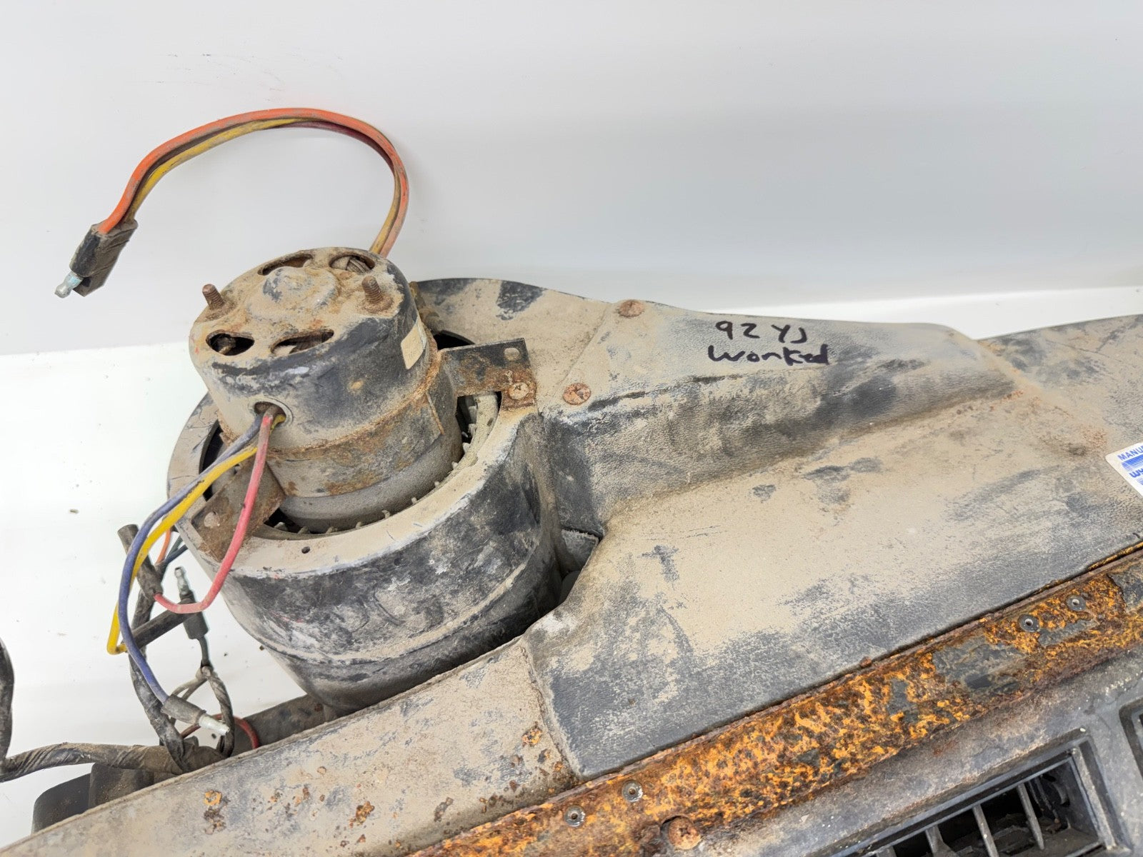 Jeep Wrangler YJ CJ 1976-95 Under Dash AC Air Condition Exchange Unit Blower OEM