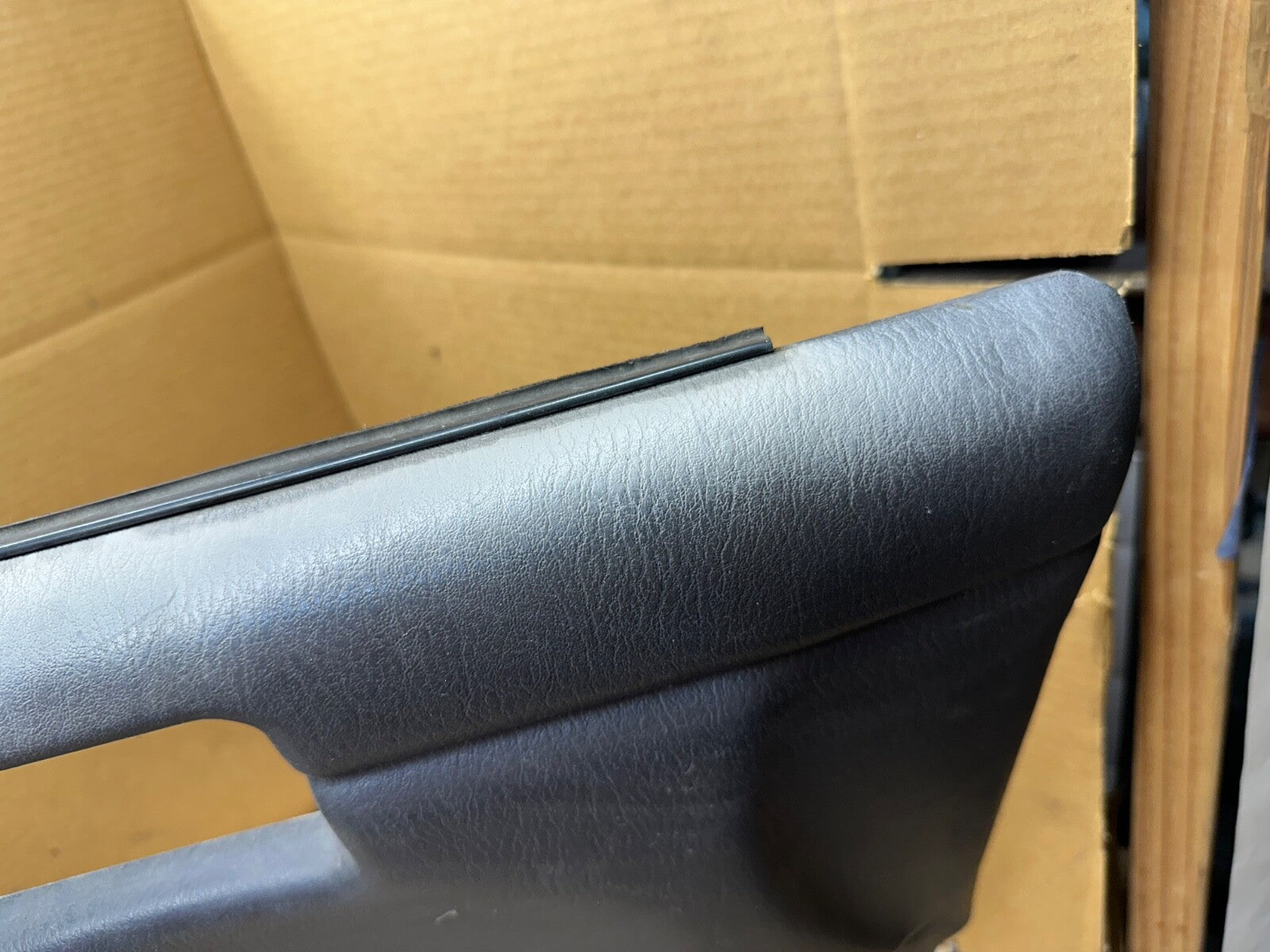 97-06 Jeep TJ Wrangler Driver Passenger FULL HARD DOOR PANEL AGATE GRAY OEM Grey