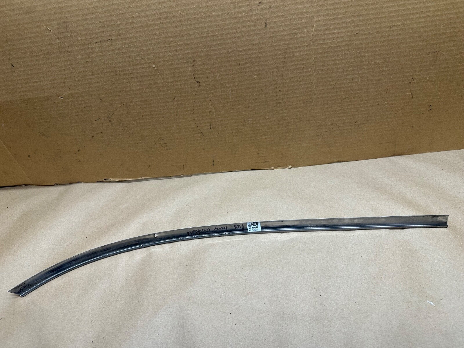 Jeep FSJ Grand Wagoneer Passenger Lower Windshield Stainless Steel Trim Chrome
