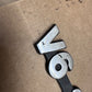 84-86 Jeep Cherokee XJ V6 2.8L Original Metal OEM Badge Emblem Chevy S10 2.8L