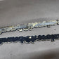 93-98 Jeep Grand Cherokee OEM 55295445 Gold Metal Emblem Pair Set 2 Front Fender