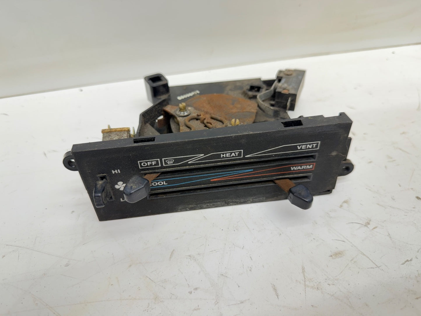 87-95 Jeep Wrangler YJ HEAT Panel Temp Climate Control Unit Heater HVAC Switch