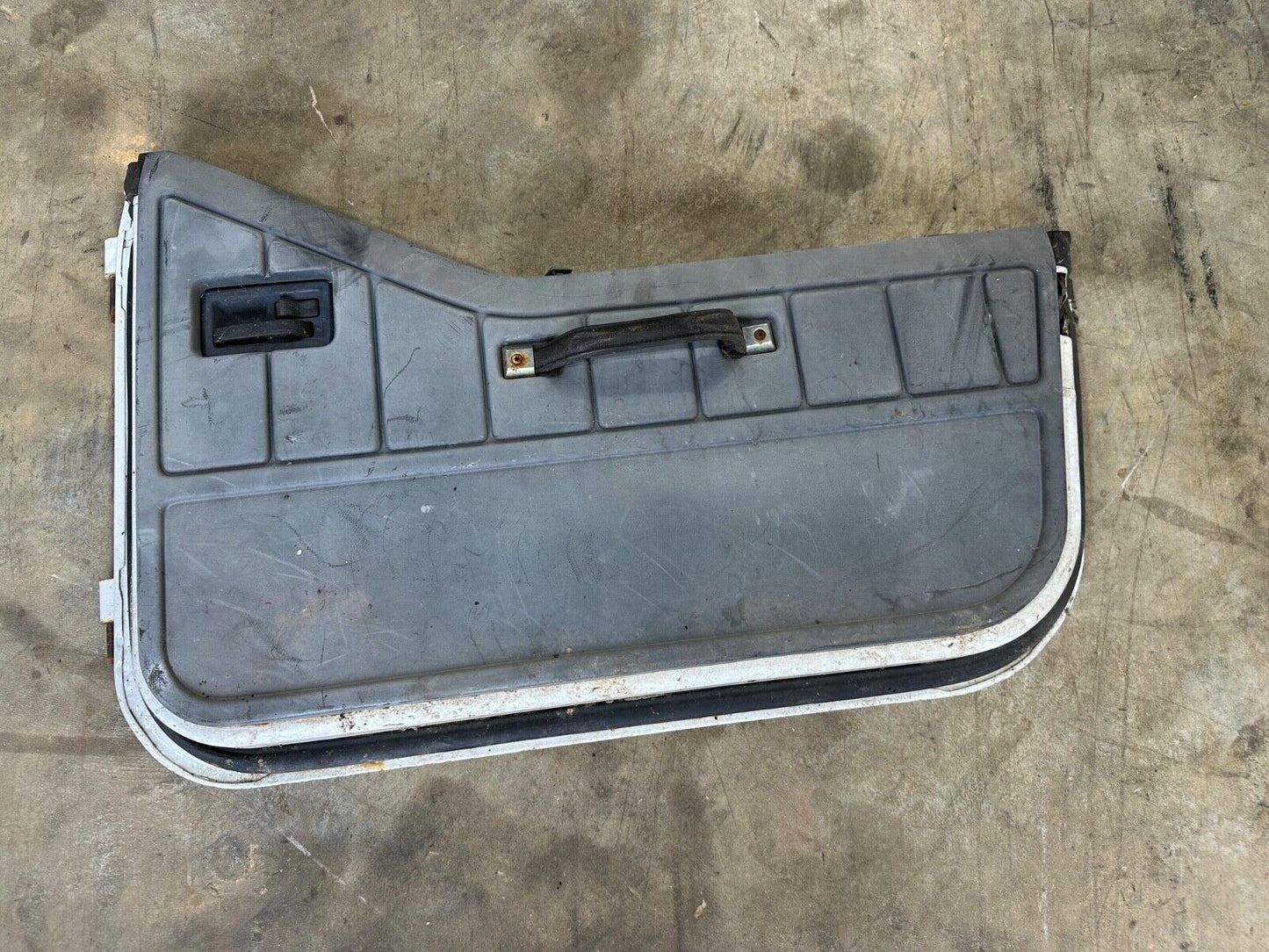 81-95 Jeep Wrangler YJ CJ7 Passenger Side Half Steel Door Lower Right White OEM