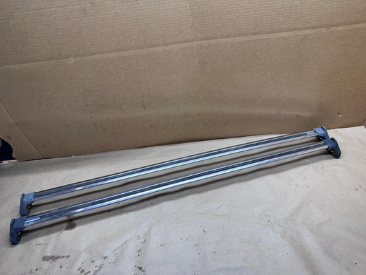 84-89 Jeep Cherokee XJ Chrome Roof Rack Cross Rails Factory OEM 85 86 87 88 Bars