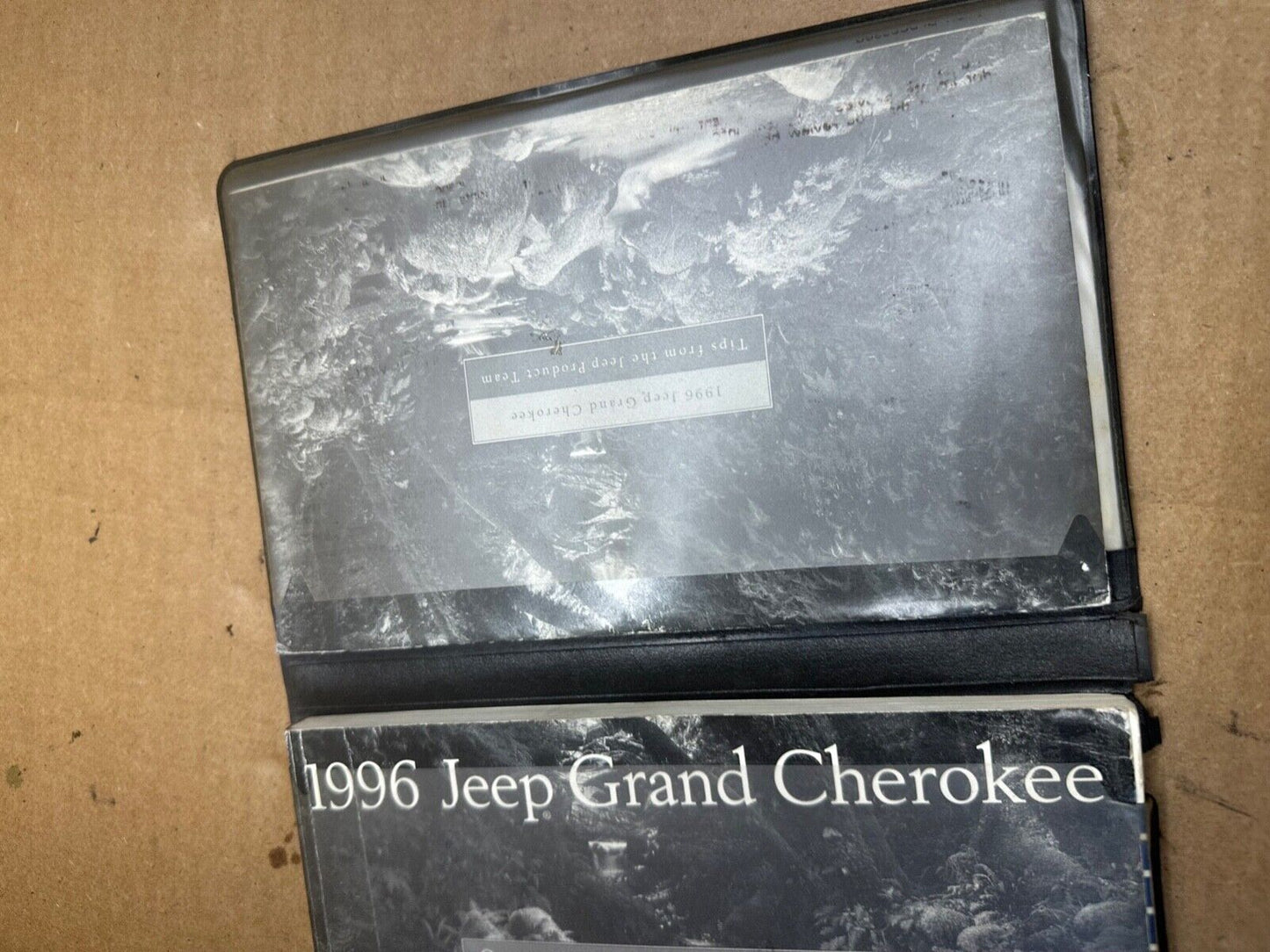 1996 Jeep Grand Cherokee ZJ Owner's Manual Book User Guide 96 OEM Fuse Owners