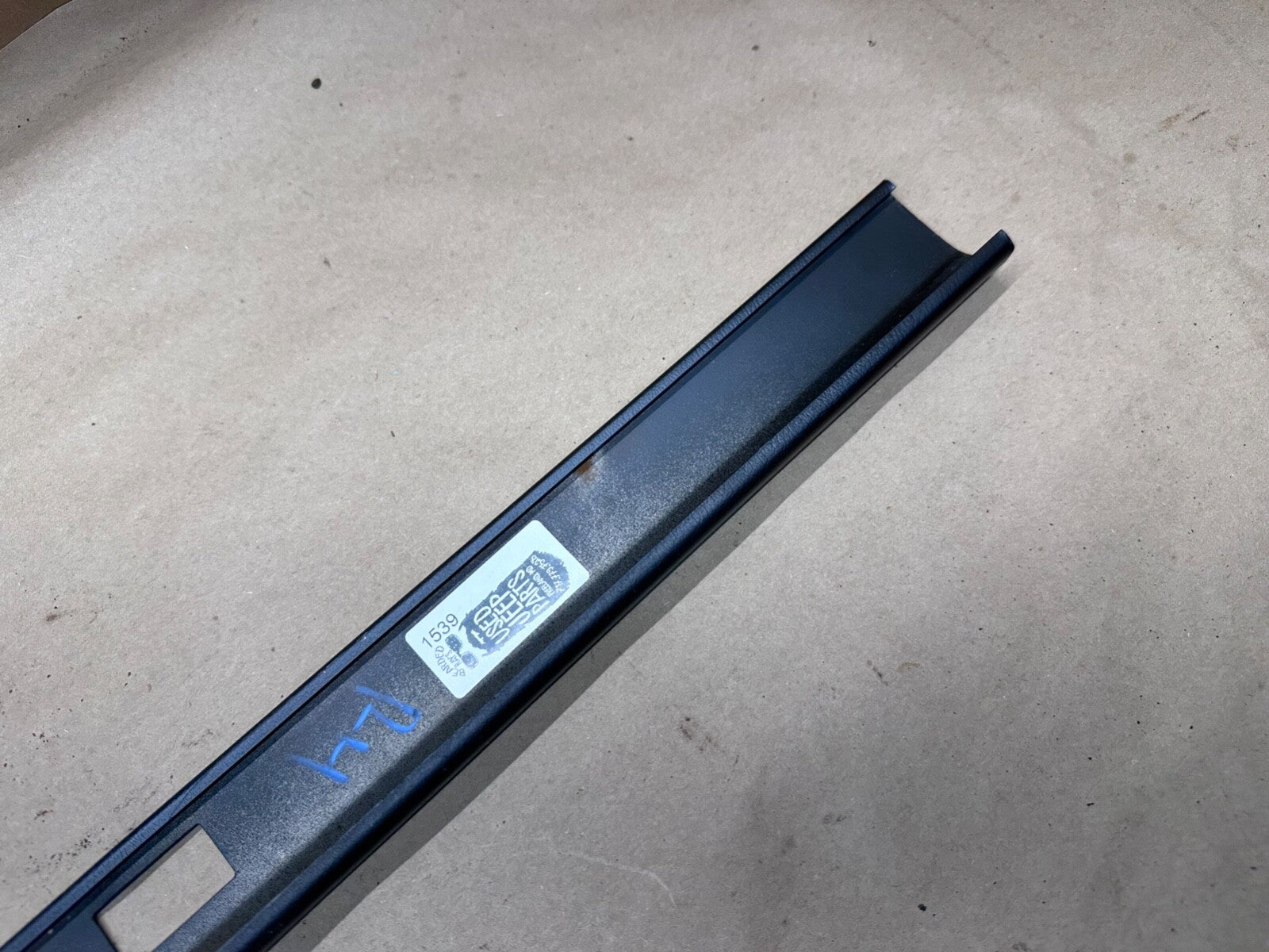 84-96 Jeep Cherokee XJ Rear Headliner Roof Trim Passenger Right Black RH B to C
