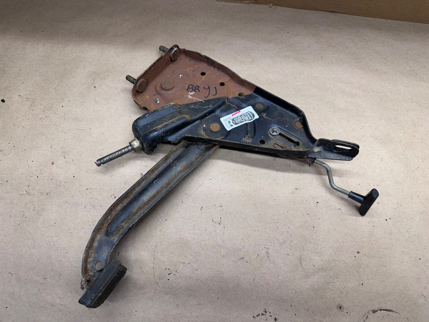 76-95 JEEP Wrangler YJ CJ Emergency Brake Pedal Assembly E-Brake Parking ebrake