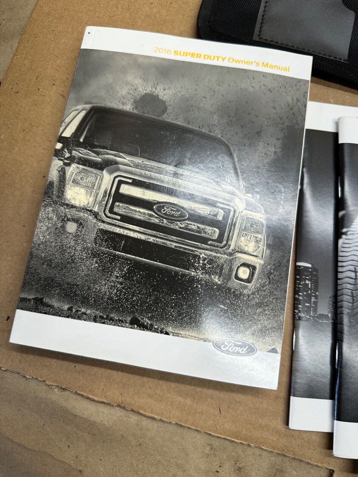 2016 16 FORD F250 F350 Gas OWNER'S MANUAL BOOK SET Super Duty F-250 F-350 Owners