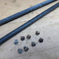 76-91 Jeep Wagoneer J10 Cherokee FSJ SJ Hood Support Rods Factory Brace Under OE