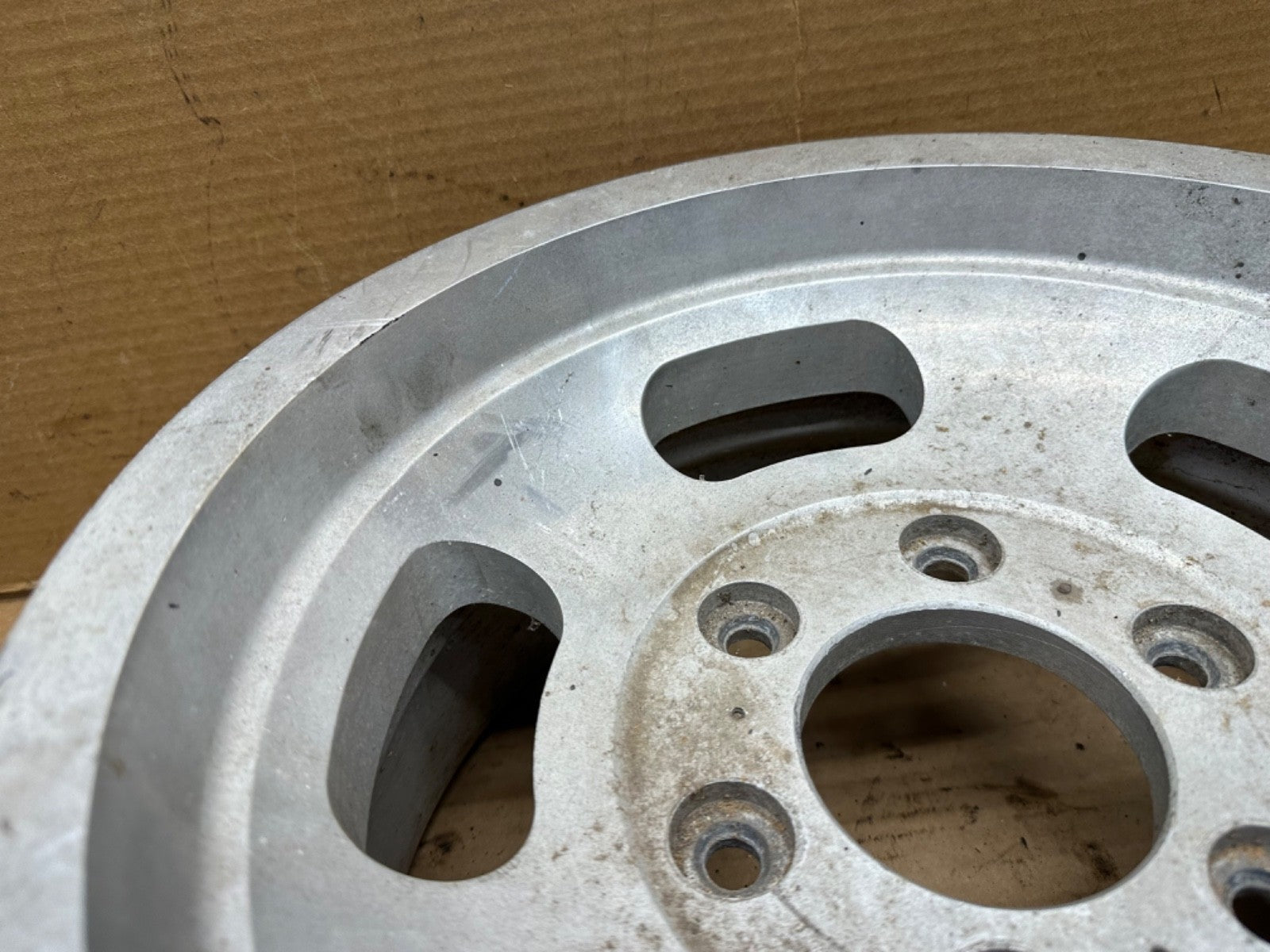 Vintage Jeep Wheels 15" x 7" 6x5.5 FSJ J10 J20 Wagoneer AMC Jeep Slot Wheel Rim