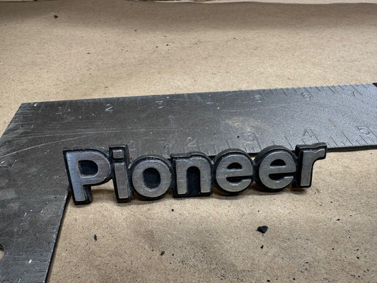 84-96 Jeep Cherokee XJ "Pioneer" Emblem Badge OEM Factory Fender Pin Prong MJ