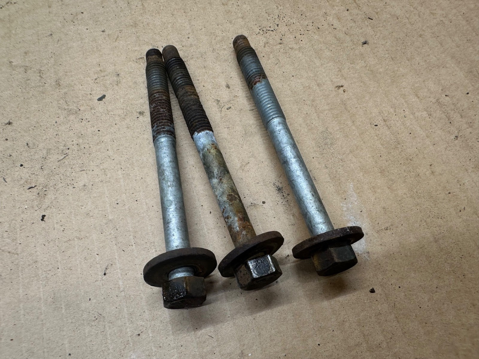 2003-2006 JEEP WRANGLER TJ LJ STEERING BOX BOLTS UNLIMITED ORIGINAL OEM 3 Bolt