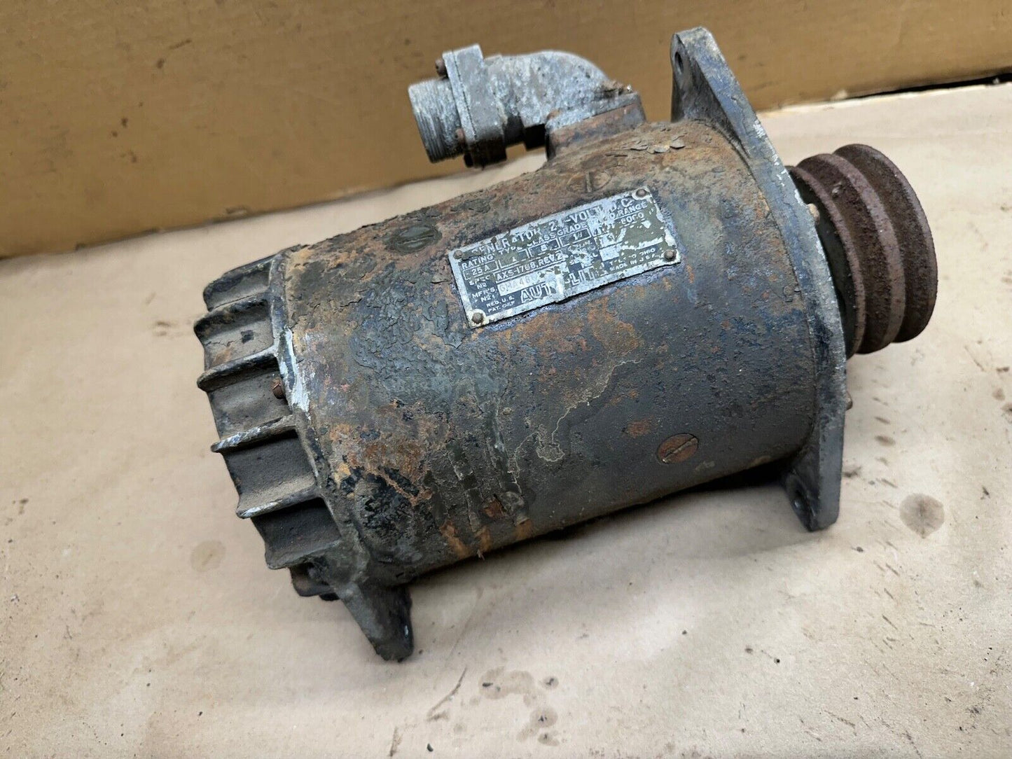 JEEP M38 A1 M38A1 M170 24V DELCO REMY GENERATOR 24 Volt 7355736 OEM Military