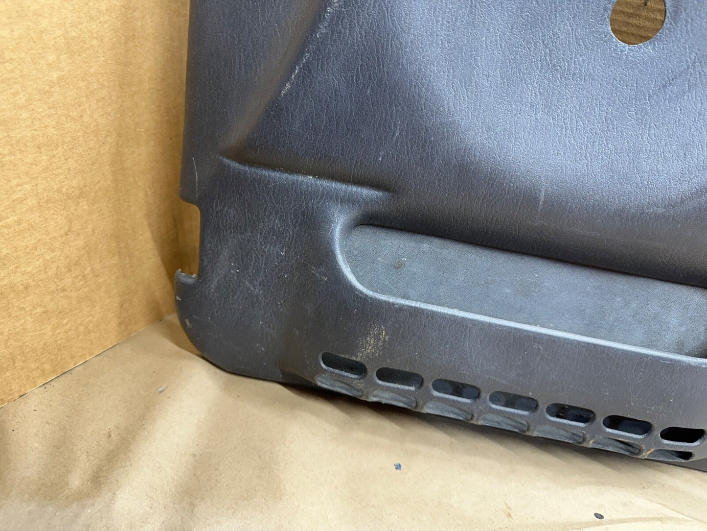 97-06 Jeep TJ Wrangler Driver Passenger FULL HARD DOOR PANEL AGATE GRAY OEM Grey
