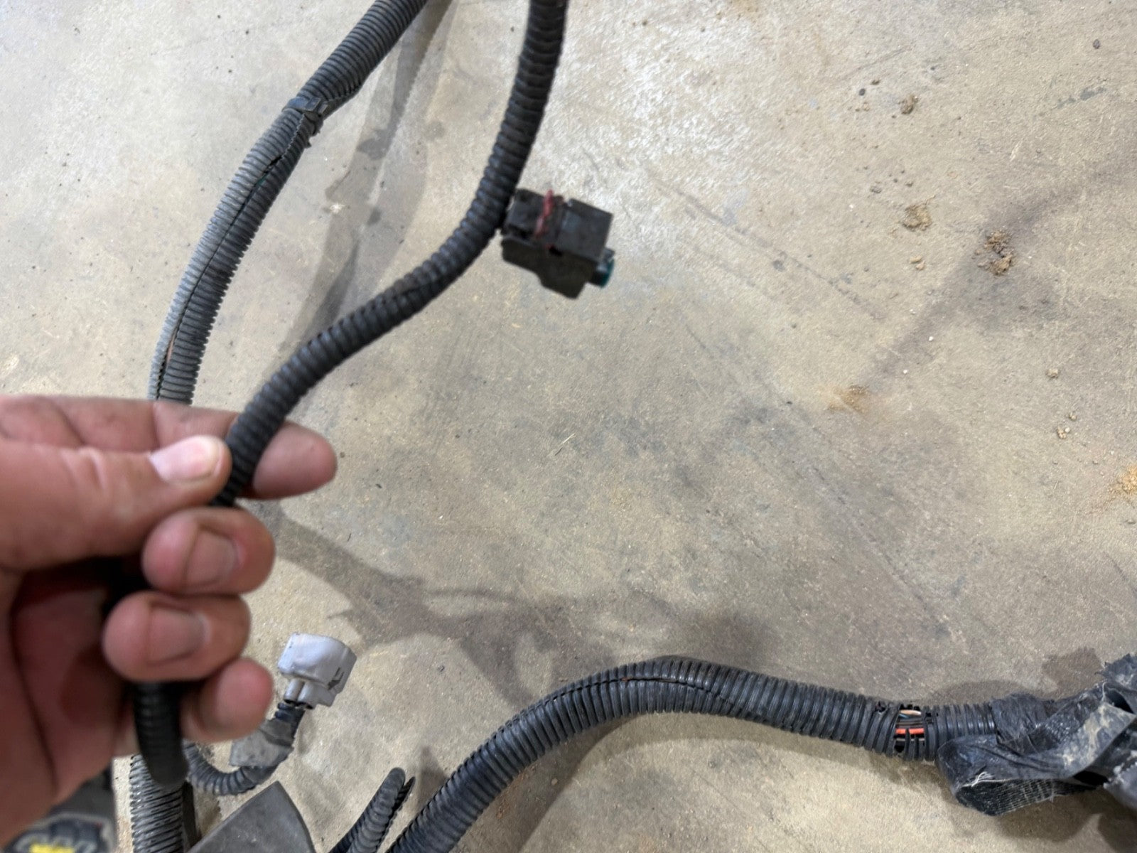 01 Jeep TJ Wrangler Wiring Harness 2.5 4cyl 5 speed Engine Injector Sensor Main